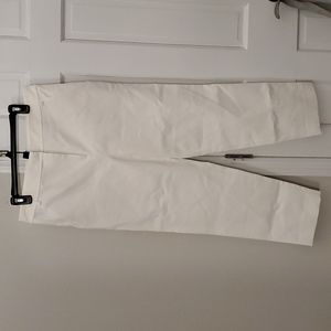 [St.john] white cotton pants